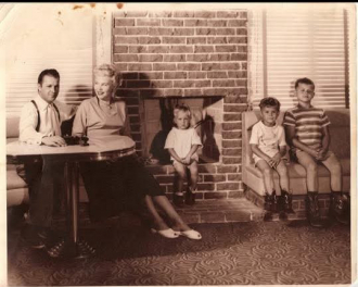 Grandpa and Grandma DeRose with Tony DeRose Duke DeRose and Robert derose