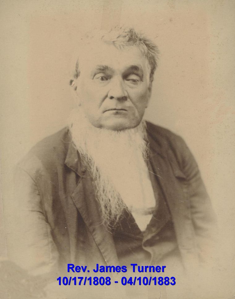 Rev.James Turner - 1808-1883