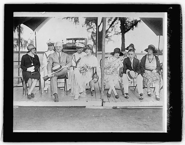 Mrs. Hoover at polo game, 6/19/29
