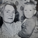 Winifred coffin and Grandson Lee