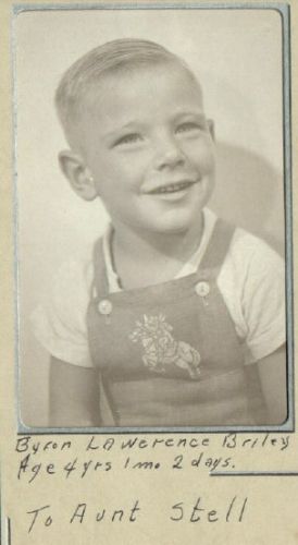 Byron as a four year old.