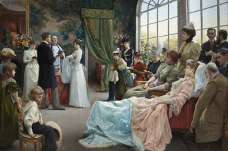 Julius Leblanc Stewart painting