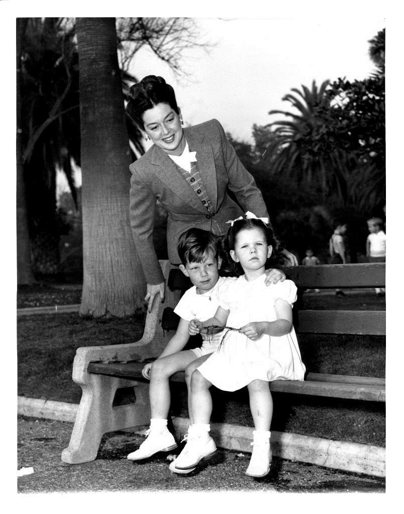 Lance Brisson and Rosalind Russell