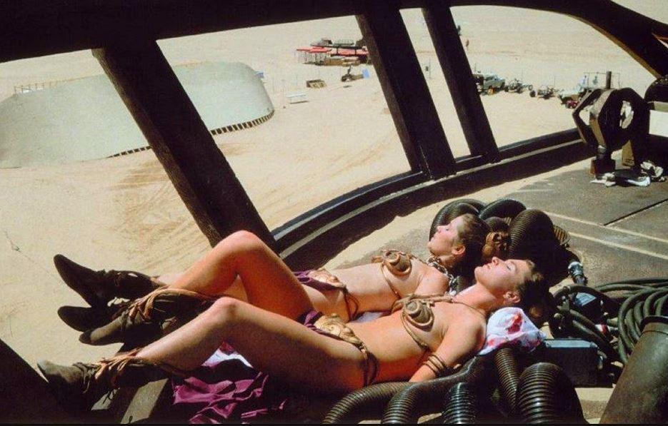 Princess Leia & Trady Eddon Return of the Jedi