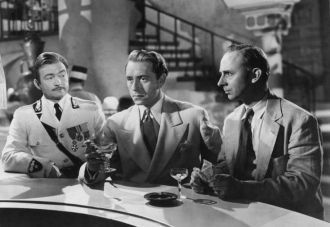 Claude Rains, Paul Henreid and John Qualen.