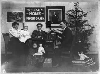Edison Phonograph ad 1897