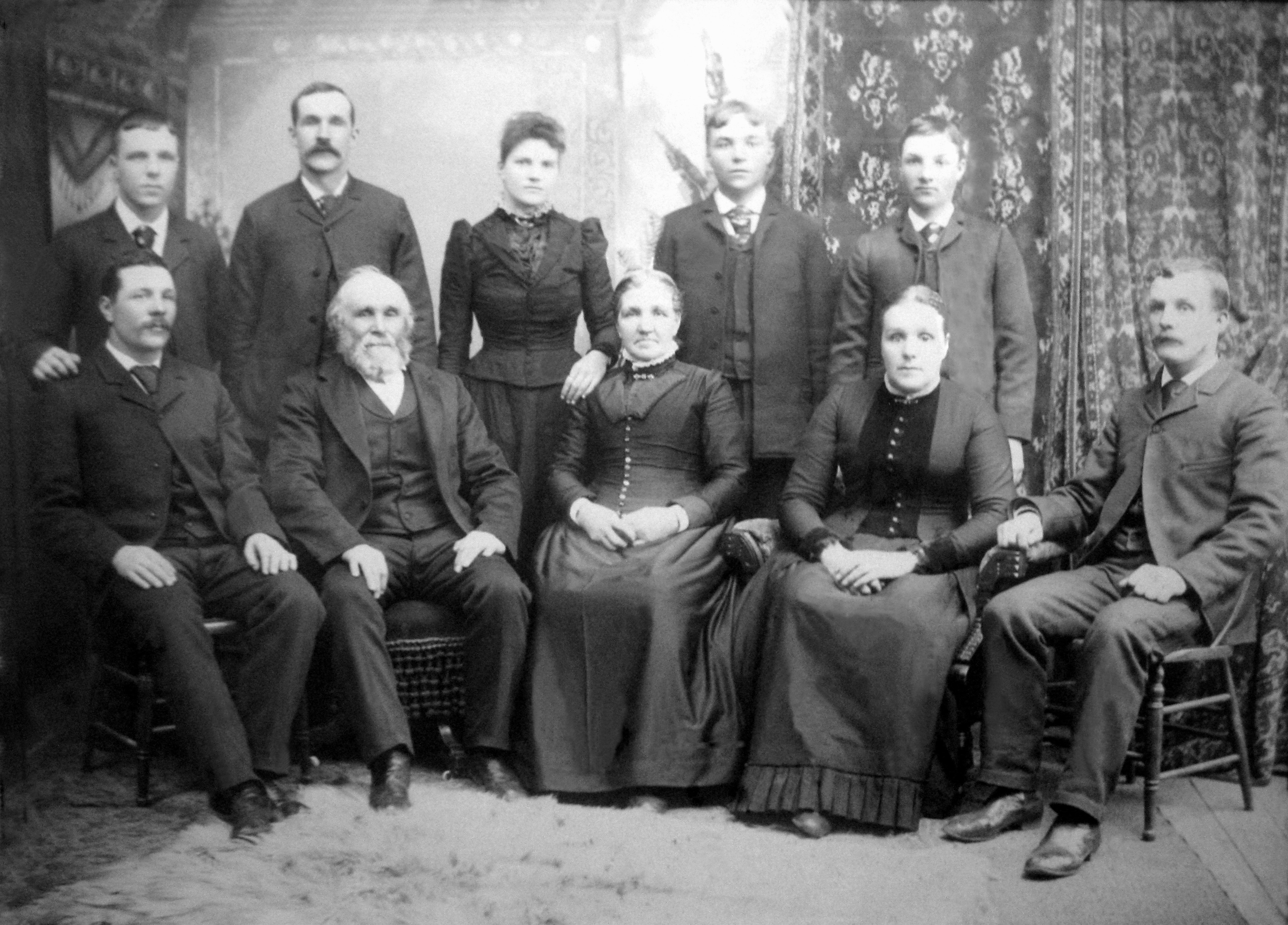 Jane Ethel McVicker family