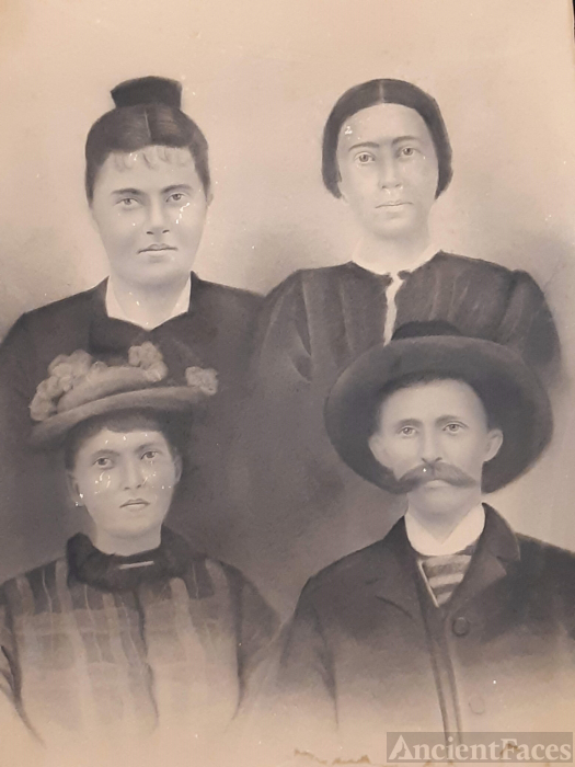 Noah L. Strickland & His 3 wives