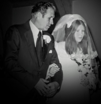  Edward c smith walking daughter Coreen smith down isle at wedding 1974