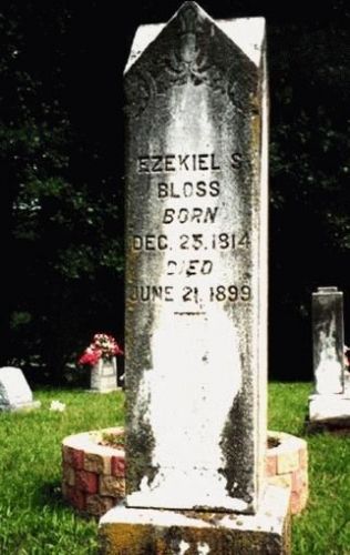 Ezekiel Bloss Headstone