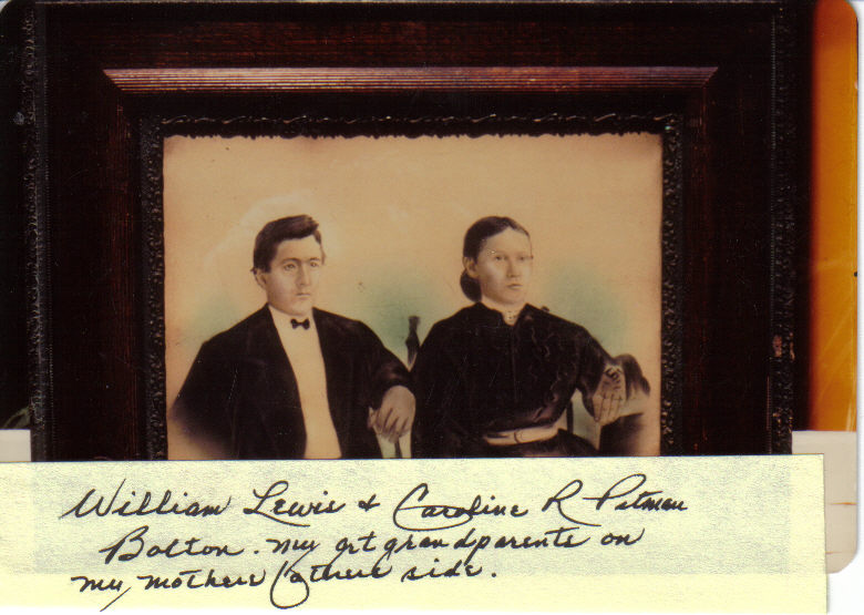 William L. & Caroline R. Pitman Bolton