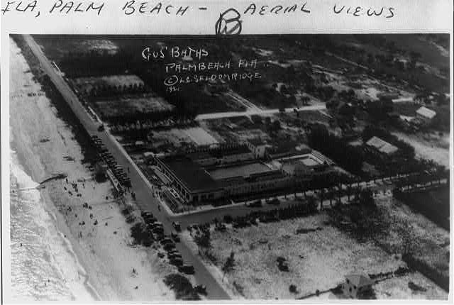 [Aerial views of Palm Beach, Florida]
