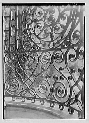 Charleston ironwork details, Charleston, South Carolina....