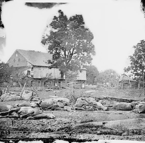 Gettysburg, Pennsylvania. Trostle's barn 