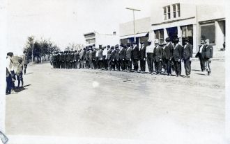 Kansas Marching Practice 1913