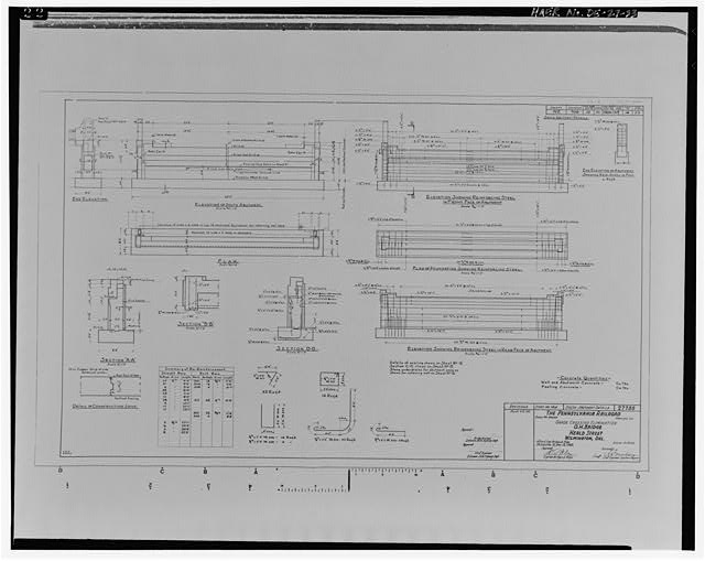 33. SHEET 14 - Heald Street Bridge, Spanning Conrail...