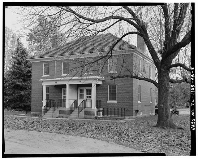 3. View of rear from west. - Chanute Air Force Base,...