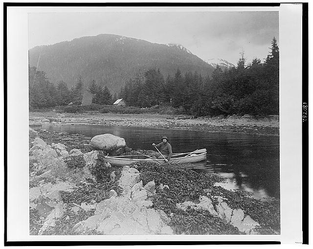 [A man, possibly Lewis Rutherford Morris, seated in a...