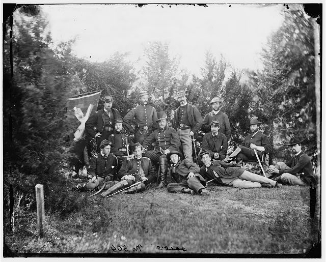 [Culpeper, Va. Gen Robert O. Tyler and staff of the...