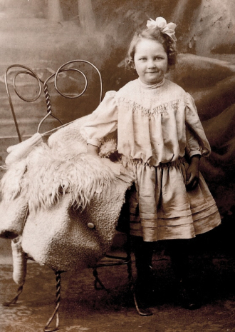  Leokadia Agrophyne “Lillian” Rudnik Sass as a little girl 