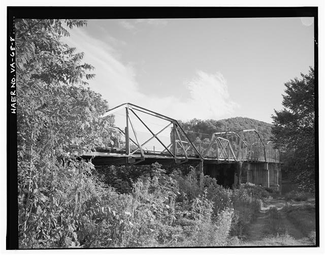 8. VIEW SOUTH - New River Bridge, Spanning New River at...