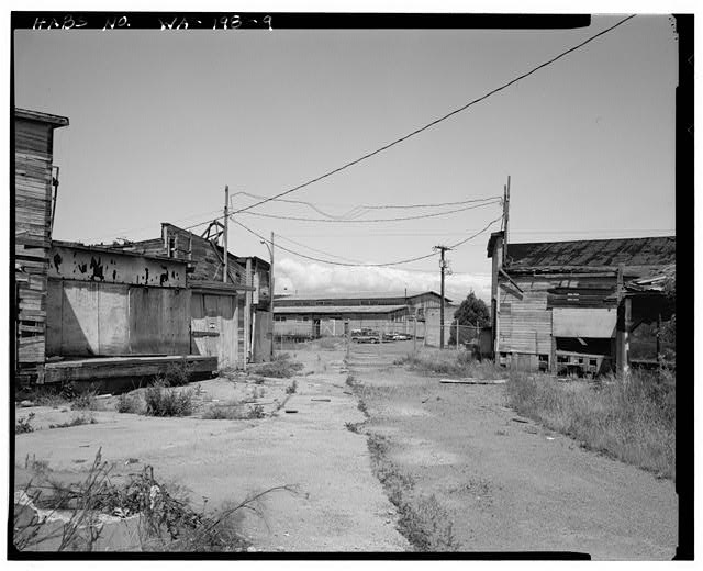 9. View looking north and east along the railroad...