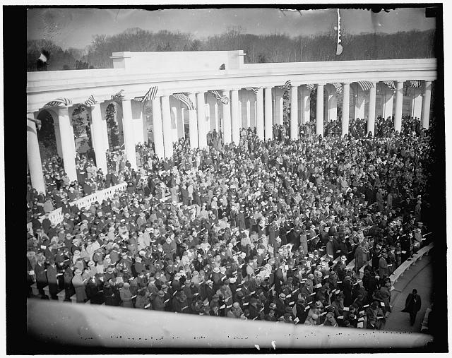 Sunrise services at Arlington. Washington, D.C., March...