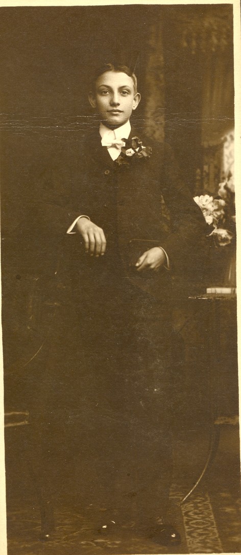 Robert Henrich Dietrich Trebra confirmation 1904