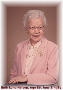 LUND: Ruth Lund Nelson, 86th Birthday, Fremont, NE