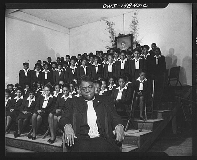 Daytona Beach, Florida. Bethune-Cookman College. Dr. Mary...