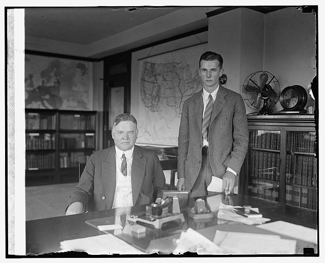 Sec. Hoover & son Allen, [8/11/25]