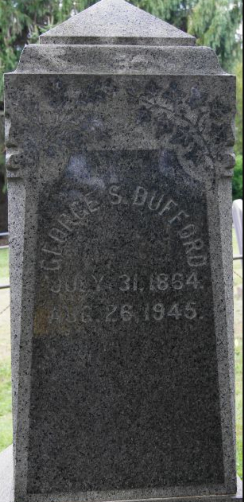 George Stephen Dufford Gravestone 