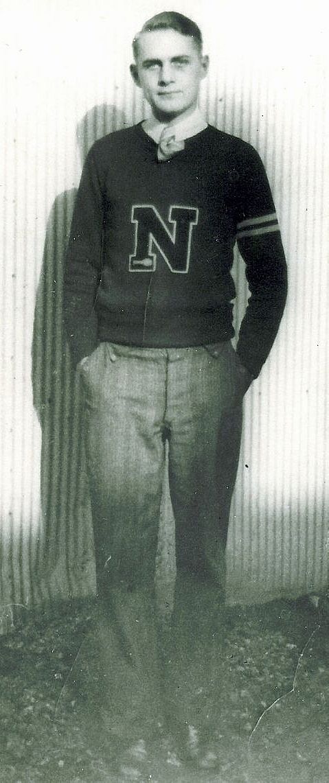 Kenneth Dietz Letter Sweater