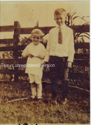 Sherwin and Roscoe Johnson (c.1919)