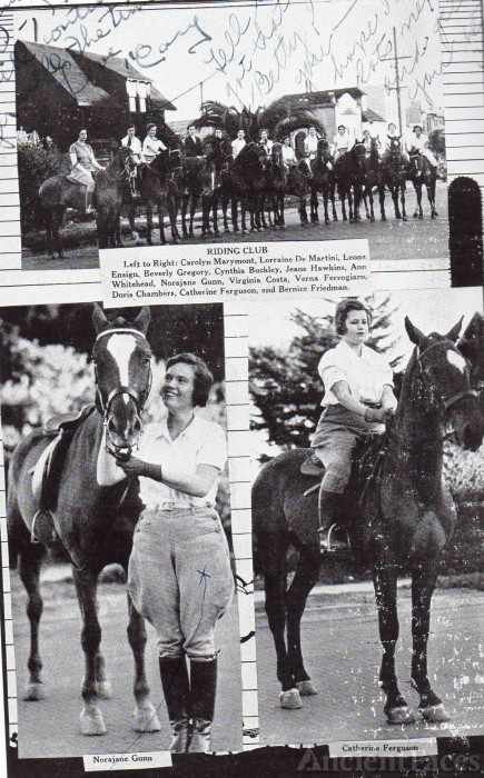 Catherine Ferguson, 1932 Horse Club, Galileo High