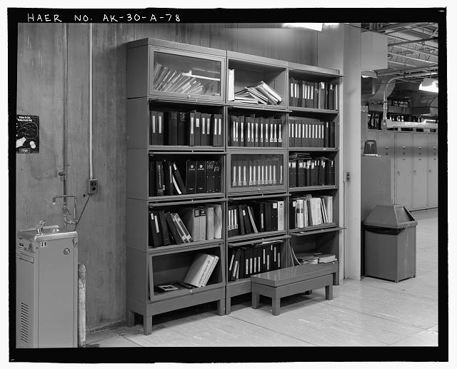 78. View of radar systems technical publication library,...