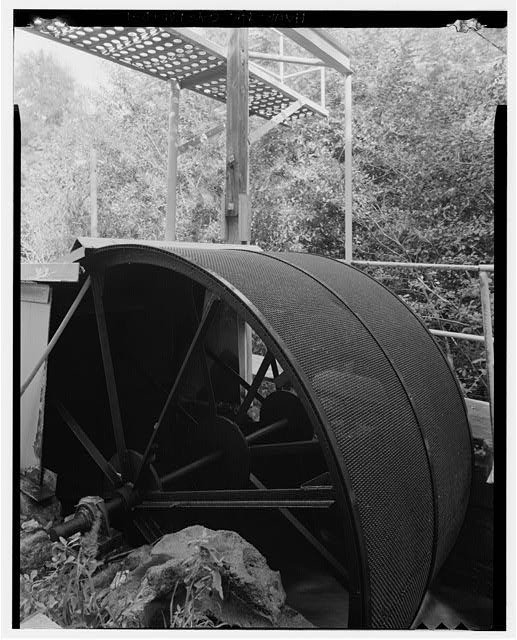 1. DETAIL, REVOLVING FISH SCREEN. CABLE CAR TERMINAL...