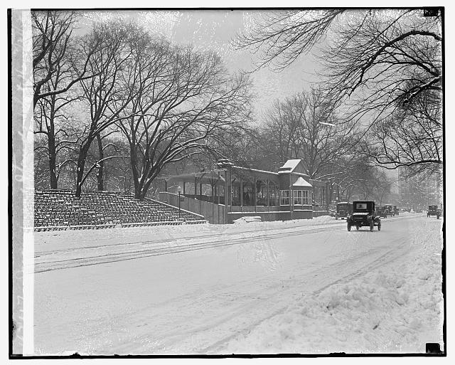 Inaugural stands, White House, 2/21/29