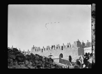 Arab demonstrations on Oct. 13 and 27, 1933. In Jerusalem...
