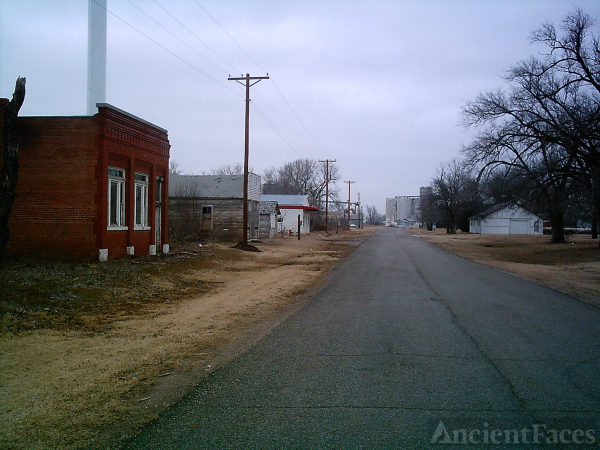 Streetview Of Corbin Kansas 1902
