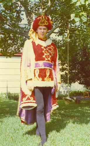 Günter Sabionski in costume