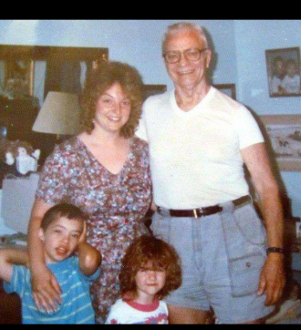 John with daughter and grandkids