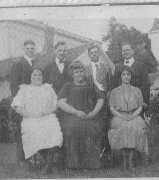 Clinton Tranmer Siblings & Spouses 1920