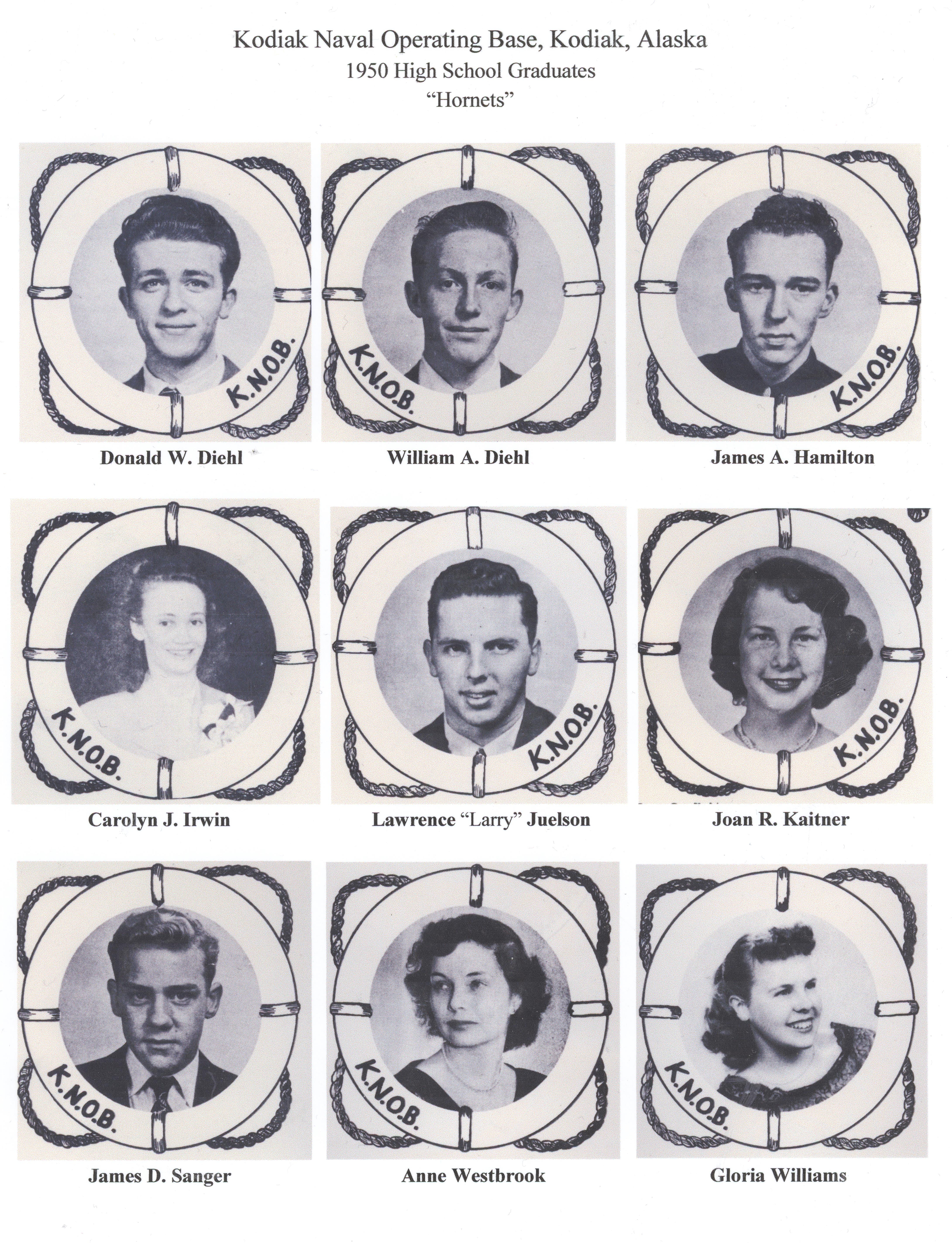 1950 KNOB High School graduates