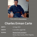 A photo of Charles E Carte