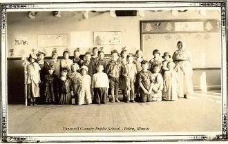 Pekin, Tazwell County, Illinois School Class Pic