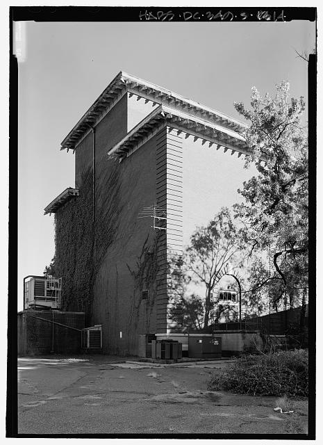 Perspective view of northwest corner - St. Elizabeths...
