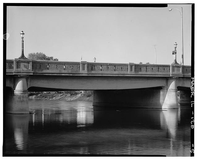 5. SINGLE SPAN, NORTH SIDE - Main Street Bridge, Spanning...
