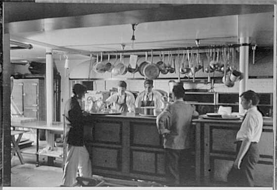 Schools. Kitchen
