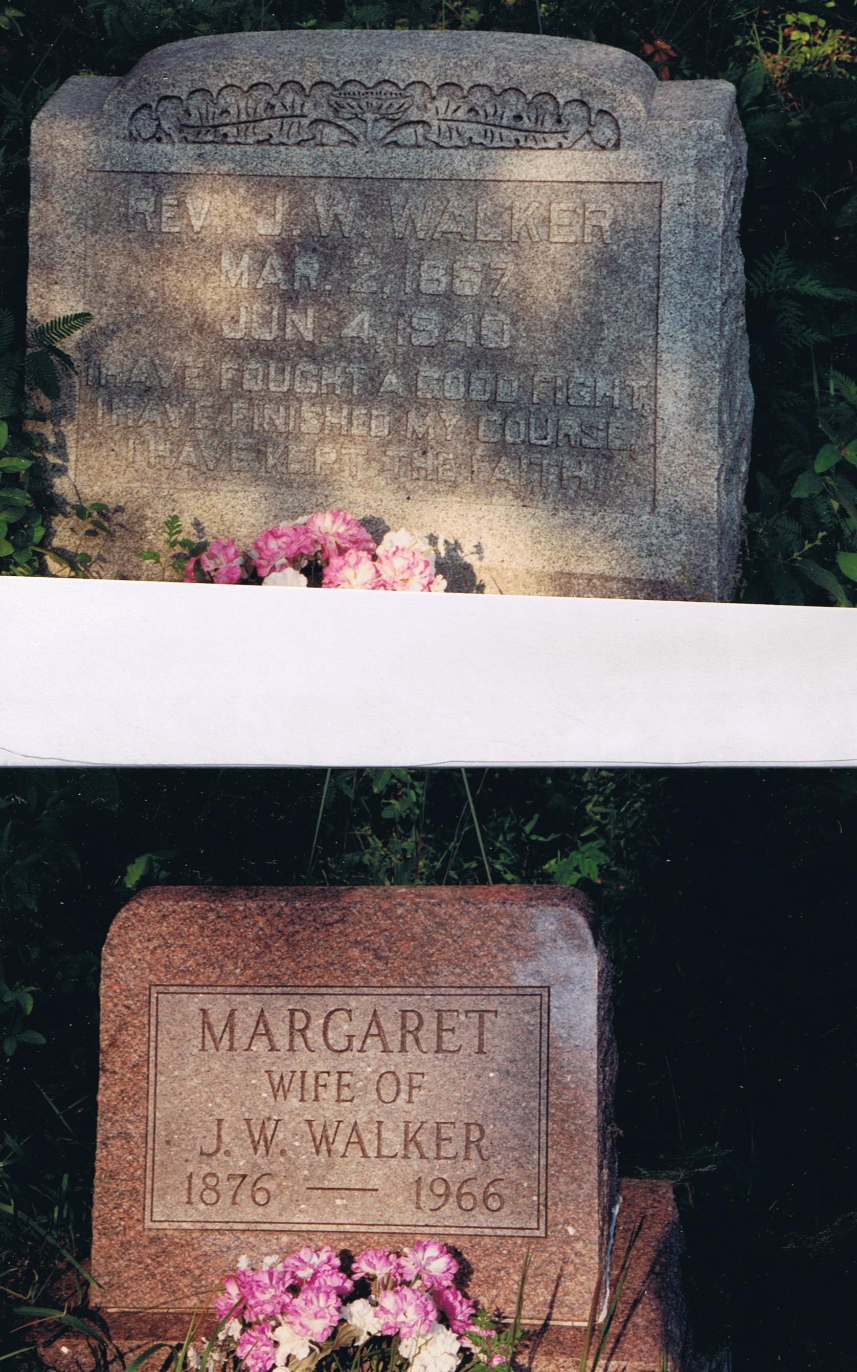 John & Margaret (Baker) Walker gravesite